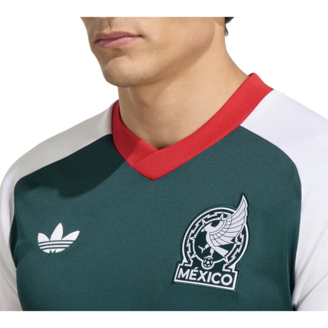 2026-2027 Mexico Away Pre-Match Shirt (White)-SoccerKits Hub | Buy Soccer Jerseys Online